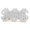 Dollar Sign Costume Ring - Money Symbol Jewelry Three Finger Ring for Men and Women